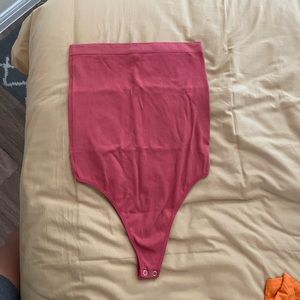 Strapless Pink Bodysuit